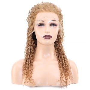 Afro Dalga Front Lace Gerçek Tül Peruk - Balköpüğü - 60-65cm