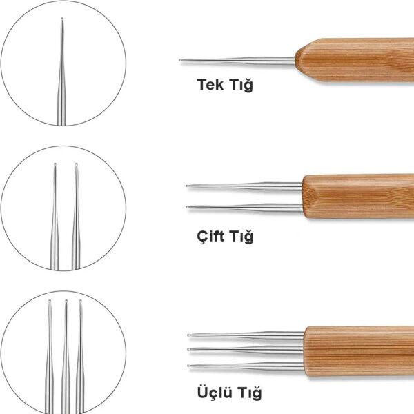 Rasta Tığ Seti - 0.5 Mm