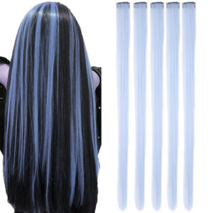 Renkli Sentetik Çıt Çıt - 5 Adet - D39