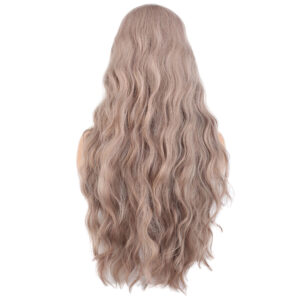 Uzun Su Dalgası Fiber Sentetik Peruk - Küllü Bebek Sarı 9 Uzun Su Dalgası Fiber Sentetik Peruk - Küllü Bebek Sarı