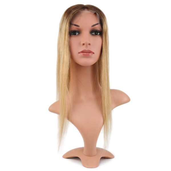 Ön Kısmı Ekstra Tül Kahverengi / Balköpüğü Ombreli Baby Taban Tepelik - 13X14Cm