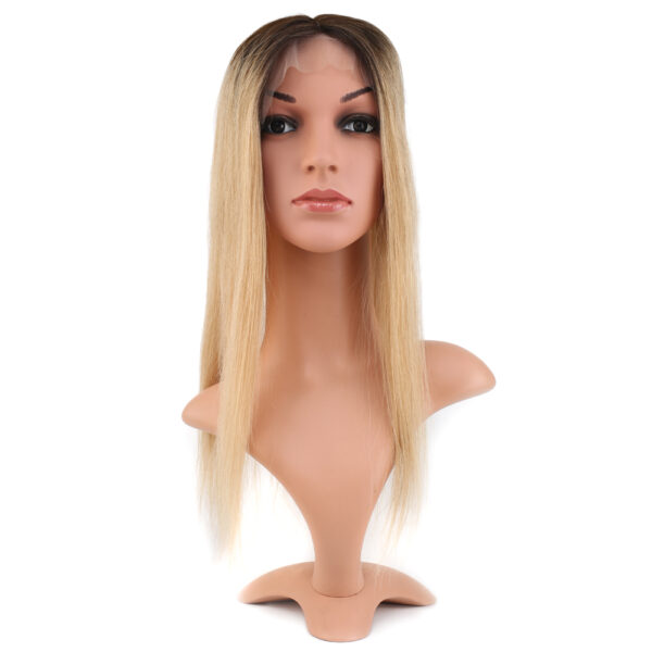 Ön Kısmı Ekstra Tül Koyu Kestane / Balköpüğü Ombreli Baby Taban Tepelik - 13X14Cm