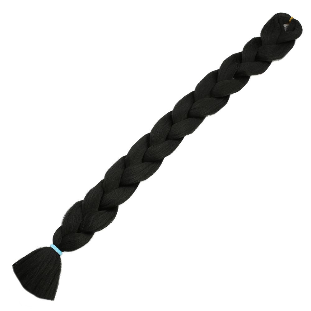 Sentetik Örgülük Saç Esperer 100 Gr. - Siyah 4 Sentetik Örgülük Saç Esperer 100 Gr. - Siyah - Görsel 2
