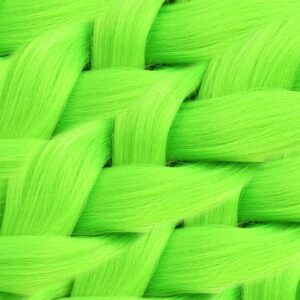 Sentetik Örgülük Saç Esperer 100 Gr. - Neon Yeşil 8 Sentetik Örgülük Saç Esperer 100 Gr. - Neon Yeşil