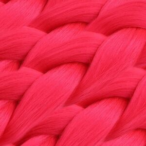 Sentetik Örgülük Saç Esperer 100 Gr. - Koyu Pembe 8 Sentetik Örgülük Saç Esperer 100 Gr. - Koyu Pembe
