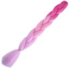 Afrika Örgülük Ombreli Sentetik Saç 100 Gr. - Koyu Pembe / Açık Pembe / Pembe 2 Afrika Örgülük Ombreli Sentetik Saç 100 Gr. - Koyu Pembe / Açık Pembe / Pembe