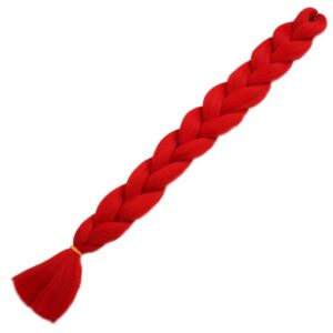 Sentetik Örgülük Saç Esperer 100 Gr. - Kırmızı 7 Sentetik Örgülük Saç Esperer 100 Gr. - Kırmızı