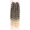 Nice Bulk Afro Su Dalgası Saç - Kahve / Platin Ombreli 2 Nice Bulk Afro Su Dalgası Saç - Kahve / Platin Ombreli