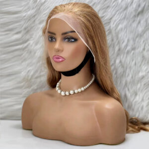 Dalgalı Front Lace Gerçek Tül Peruk - Sıcak Karamel - 70-75Cm 10 Dalgalı Front Lace Gerçek Tül Peruk - Sıcak Karamel - 70-75Cm