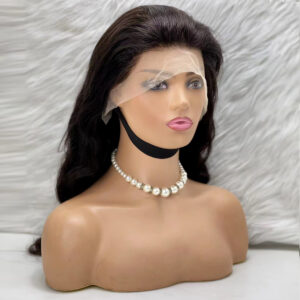 Dalgalı Front Lace Gerçek Tül Peruk - Doğal - 70-75Cm 9 Dalgalı Front Lace Gerçek Tül Peruk - Doğal - 70-75Cm