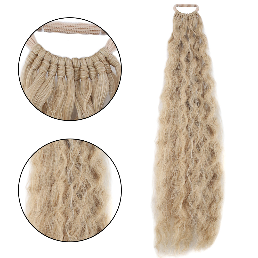 Lastik Tokalı At Kuyruğu Kabarık Afro Dalgalı - Balköpüğü Platin Röfle 4 Lastik Tokalı At Kuyruğu Kabarık Afro Dalgalı - Balköpüğü Platin Röfle - Görsel 2