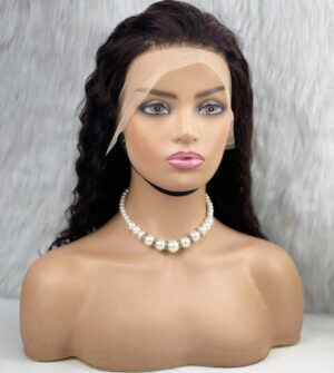 Gerçek Front Lace Tül Peruk - Derin Dalgalı - Doğal 50-55Cm 9 Gerçek Front Lace Tül Peruk - Derin Dalgalı - Doğal 50-55Cm