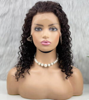 Gerçek Front Lace Tül Peruk - Afro Dalga - Doğal 50-55Cm 8 Gerçek Front Lace Tül Peruk - Afro Dalga - Doğal 50-55Cm
