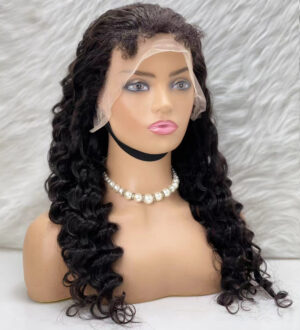 Gerçek Front Lace Tül Peruk - Yoğun Dalgalı - Doğal 70-75Cm 8 Gerçek Front Lace Tül Peruk - Yoğun Dalgalı - Doğal 70-75Cm