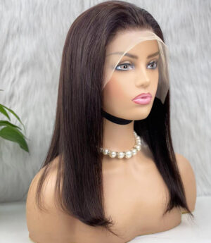 Gerçek Front Lace Tül Peruk - Düz - Doğal 50-55Cm 7 Gerçek Front Lace Tül Peruk - Düz - Doğal 50-55Cm