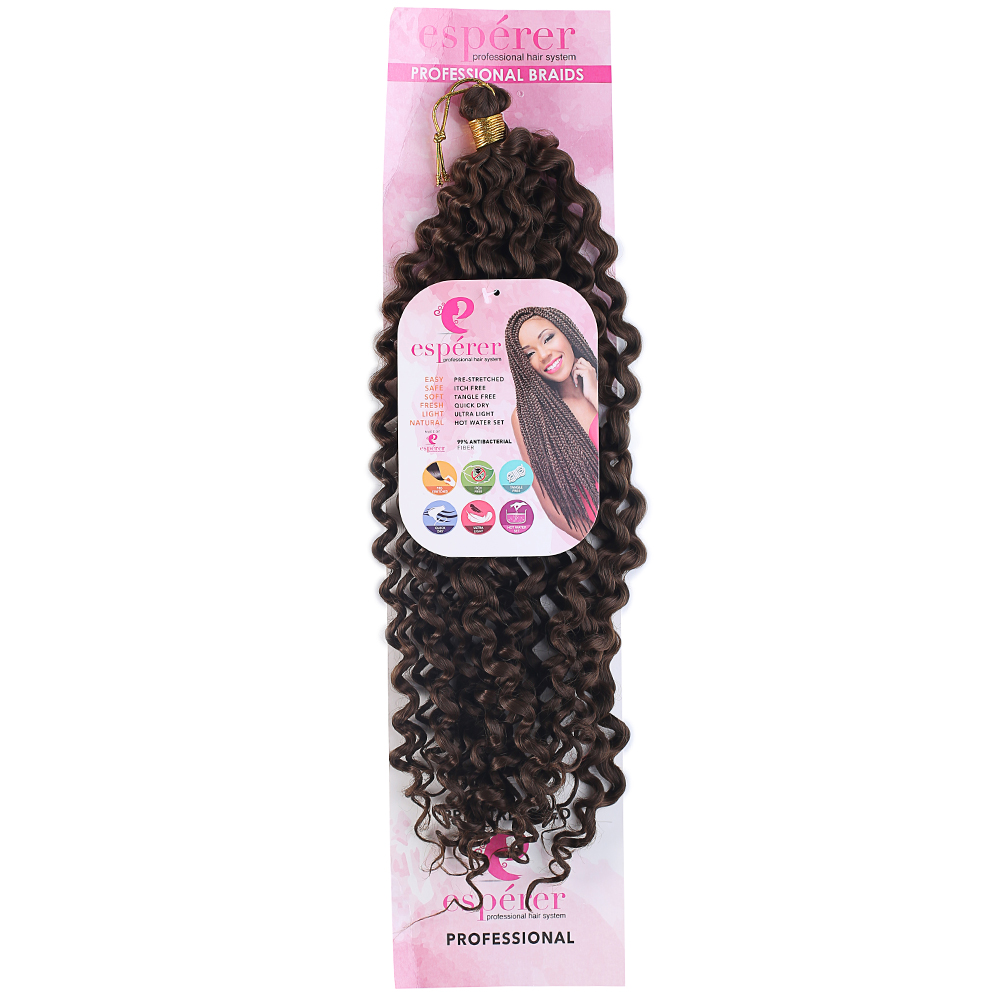 Afro Dalgası Saç - Açık Kahve 5 Afro Dalgası Saç - Açık Kahve - Görsel 3
