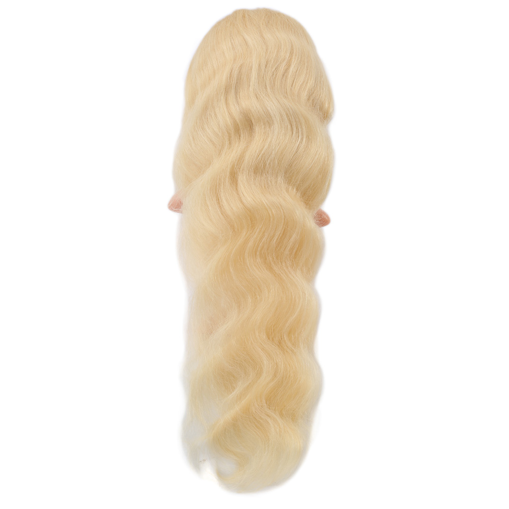 Gerçek Front Lace Dalgalı Platin Tül Peruk - 85-90Cm 6 Gerçek Front Lace Dalgalı Platin Tül Peruk - 85-90Cm - Görsel 4