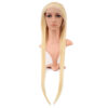 Gerçek Front Lace Düz Platin Tül Peruk - 85-90Cm 2 Gerçek Front Lace Düz Platin Tül Peruk - 85-90Cm