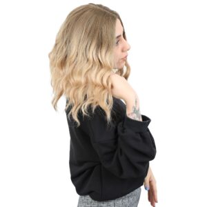 Fiber Sentetik Kısa Dalgalı Perçemsiz Peruk - Kumral / Balköpüğü Ombreli 7 Fiber Sentetik Kısa Dalgalı Perçemsiz Peruk - Kumral / Balköpüğü Ombreli