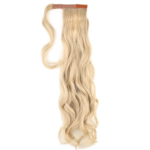 Bağlamalı Dalgalı At Kuyruğu - Kumral Beyaz Platin Röfleli 10 Bağlamalı Dalgalı At Kuyruğu - Kumral Beyaz Platin Röfleli