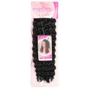 Nice Bulk Afro Su Dalgası Saç - Siyah 6 Nice Bulk Afro Su Dalgası Saç - Siyah