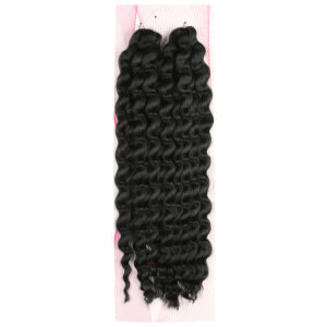 Nice Bulk Afro Su Dalgası Saç - Siyah