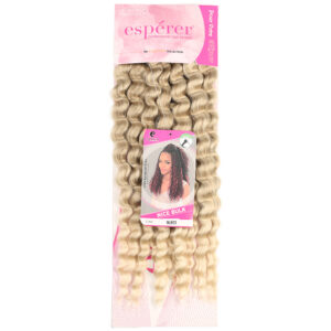 Nice Bulk Afro Su Dalgası Saç - Küllü Balköpüğü / Platin Ombreli 6 Nice Bulk Afro Su Dalgası Saç - Küllü Balköpüğü / Platin Ombreli