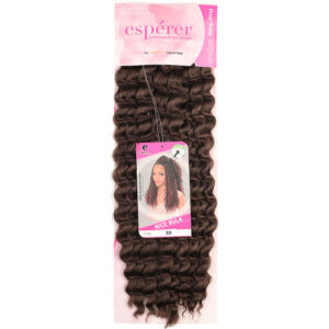 Nice Bulk Afro Su Dalgası Saç - Koyu Kahve 6 Nice Bulk Afro Su Dalgası Saç - Koyu Kahve