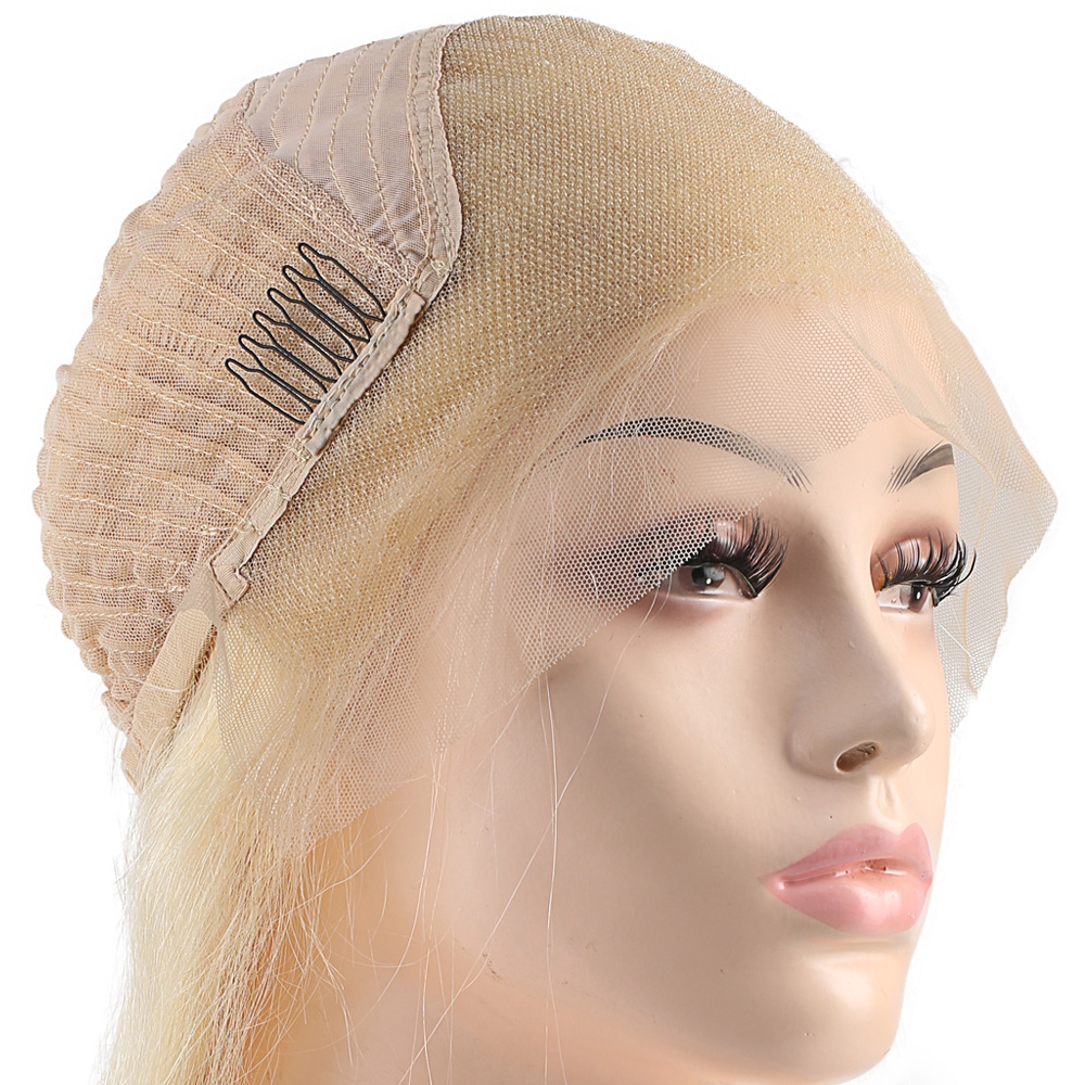 Gerçek Front Lace Platin Tül Peruk - 55-60Cm 7 Gerçek Front Lace Platin Tül Peruk - 55-60Cm - Görsel 5