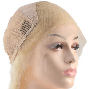 Gerçek Front Lace Platin Tül Peruk - 85-90Cm 11 Gerçek Front Lace Platin Tül Peruk - 85-90Cm