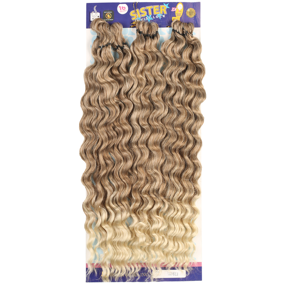 Sister Afro Dalgası Saç - Küllü Kumral / Platin Ombreli 12-613 3 Sister Afro Dalgası Saç - Küllü Kumral / Platin Ombreli 12-613