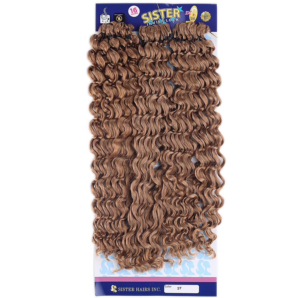 Sister Afro Dalgası Saç - Karamel 27 3 Sister Afro Dalgası Saç - Karamel 27
