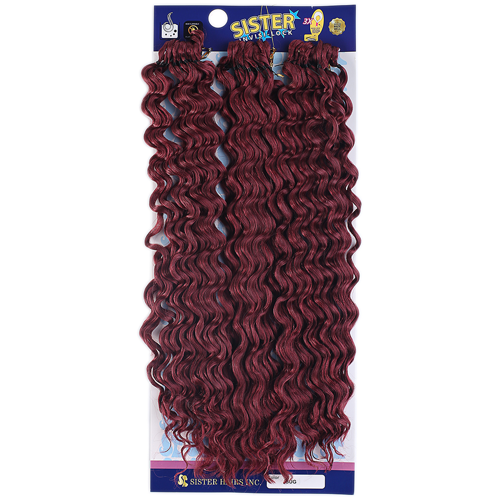 Sister Afro Dalgası Saç - Kızıl Bug 3 Sister Afro Dalgası Saç - Kızıl Bug