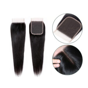 Peruk Tepesi Doğal Renk (Closure) 12inch