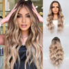 Kumral Platin Ombre Balköpüğü Röfleli Tül Peruk 1 Kumral Platin Ombre Balköpüğü Röfleli Tül Peruk