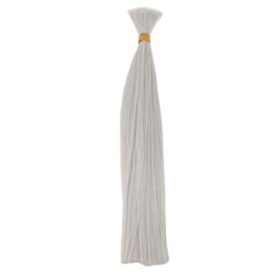 Alternative view of Açık Gri  Renkli Sentetik Boğum Saç - 1Kg