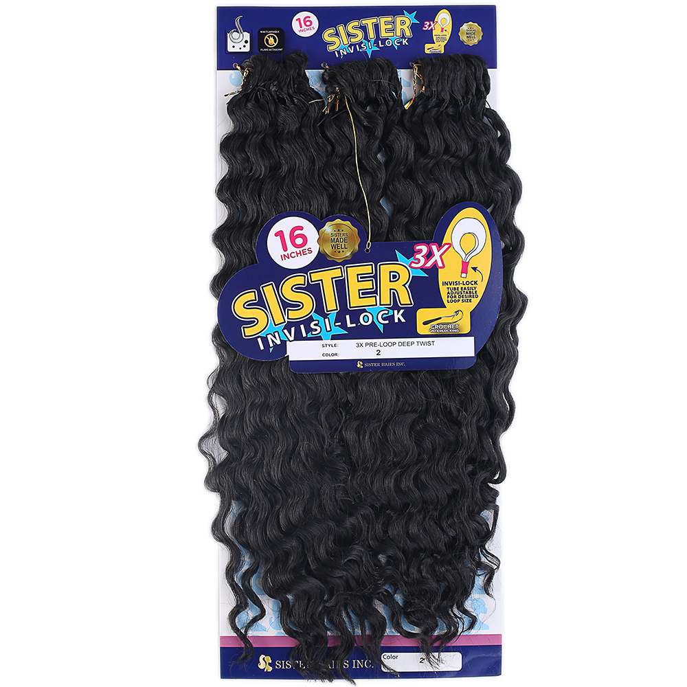 Sister Afro Dalgası Saç-Koyu Kestane 2 4 Sister Afro Dalgası Saç-Koyu Kestane 2 - Görsel 2