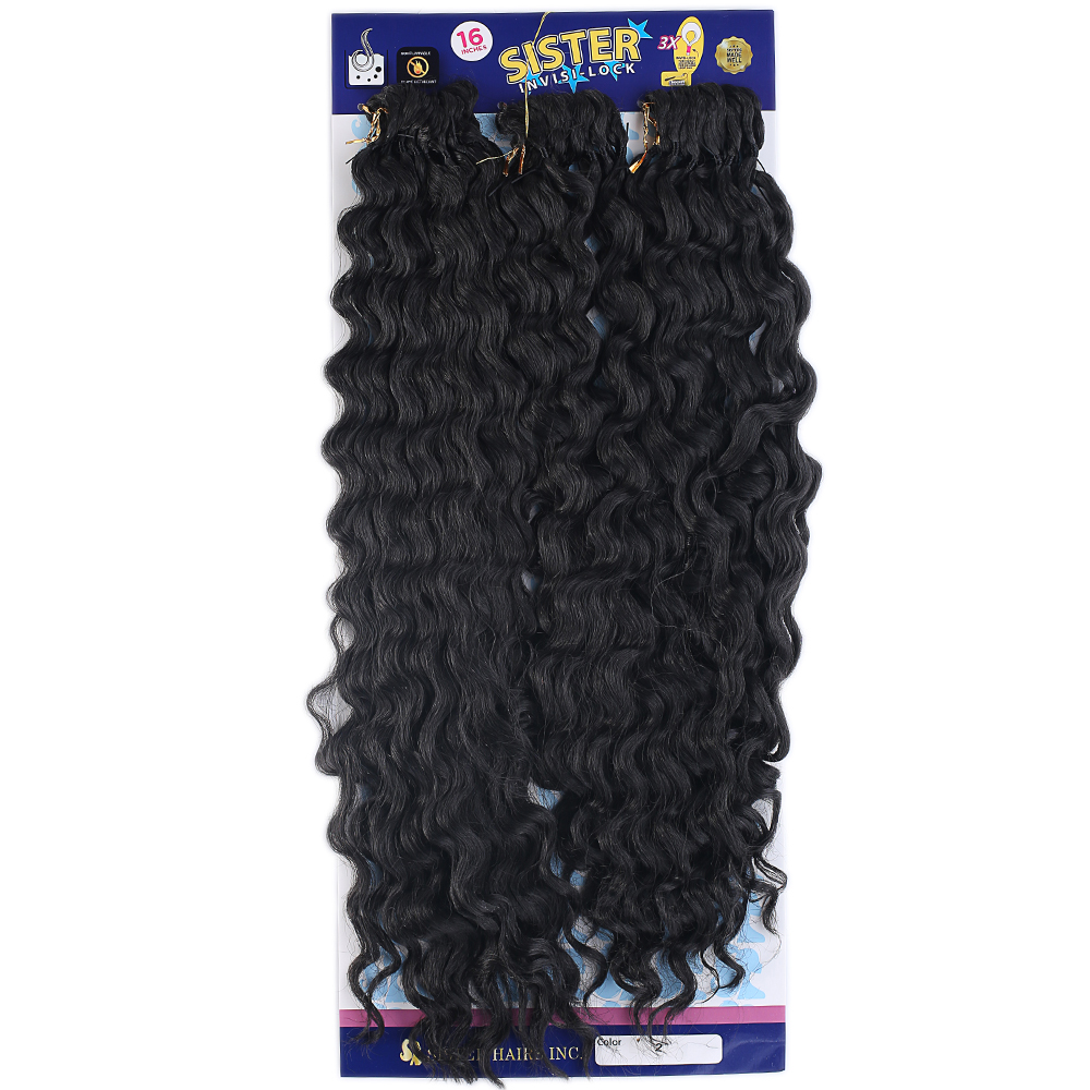 Sister Afro Dalgası Saç-Koyu Kestane 2 3 Sister Afro Dalgası Saç-Koyu Kestane 2