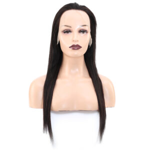 Düz Front Lace Gerçek Tül Peruk - Doğal - 60-65Cm 8 Düz Front Lace Gerçek Tül Peruk - Doğal - 60-65Cm