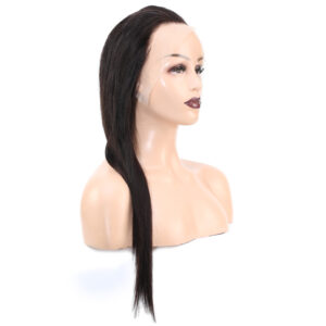 Düz Front Lace Gerçek Tül Peruk - Doğal - 60-65Cm 9 Düz Front Lace Gerçek Tül Peruk - Doğal - 60-65Cm