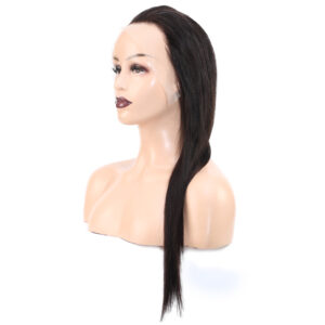 Düz Front Lace Gerçek Tül Peruk - Doğal - 60-65Cm 10 Düz Front Lace Gerçek Tül Peruk - Doğal - 60-65Cm