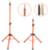 Kuaför Eğitim Mankeni İçin Metal Tripod - Turuncu + Taşıma Çantası 1 Kuaför Eğitim Mankeni İçin Metal Tripod - Turuncu + Taşıma Çantası