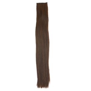Fiber Sentetik Düz 8 Parça Çıt Çıt - Kahve Karamel 7 Fiber Sentetik Düz 8 Parça Çıt Çıt - Kahve Karamel