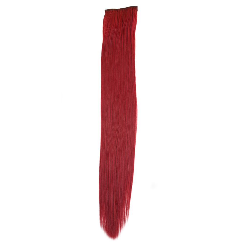 Fiber Sentetik Düz 8 Parça Çıt Çıt - Kızıl 4 Fiber Sentetik Düz 8 Parça Çıt Çıt - Kızıl - Görsel 2