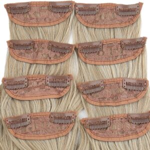 Fiber Sentetik Dalgalı 8 Parça Çıt Çıt - Balköpüğü Platin Röfleli 8 Fiber Sentetik Dalgalı 8 Parça Çıt Çıt - Balköpüğü Platin Röfleli