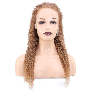 Afro Dalga Front Lace Gerçek Tül Peruk - Kumral - 60-65Cm 8 Afro Dalga Front Lace Gerçek Tül Peruk - Kumral - 60-65Cm