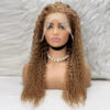 Afro Dalga Front Lace Gerçek Tül Peruk - Kumral - 70-75Cm 1 Afro Dalga Front Lace Gerçek Tül Peruk - Kumral - 70-75Cm