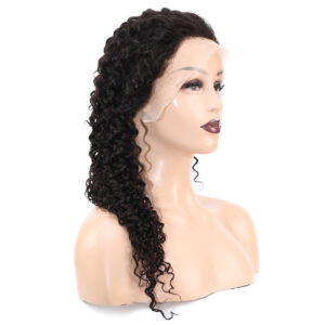 Afro Dalga Front Lace Gerçek Tül Peruk - Doğal - 60-65Cm 7 Afro Dalga Front Lace Gerçek Tül Peruk - Doğal - 60-65Cm