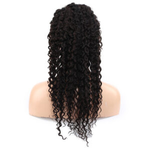 Afro Dalga Front Lace Gerçek Tül Peruk - Doğal - 60-65Cm 9 Afro Dalga Front Lace Gerçek Tül Peruk - Doğal - 60-65Cm