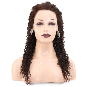 Afro Dalga Front Lace Gerçek Tül Peruk - Koyu Kahve - 60-65Cm 8 Afro Dalga Front Lace Gerçek Tül Peruk - Koyu Kahve - 60-65Cm